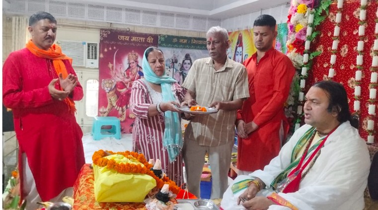 पावन पुरुषोत्तम मास के अवसर पर श्रीसत्यनारायण मंदिर सेक्टर 22सी चंडीगढ़ में आयोजित